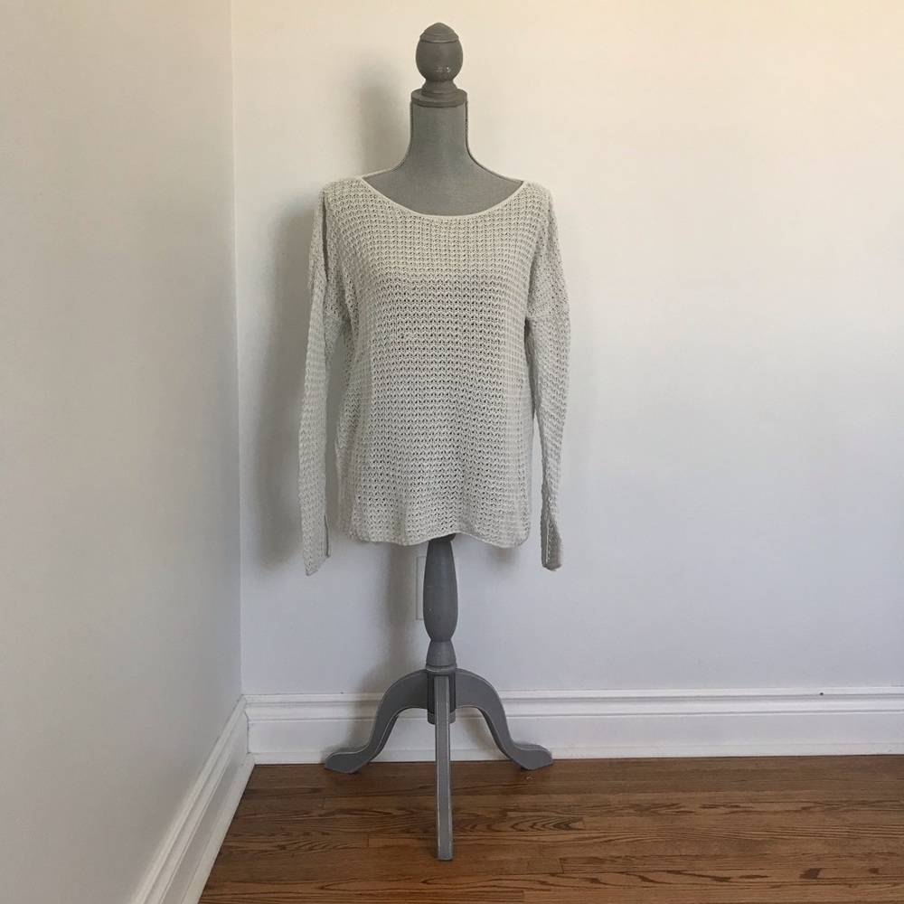Wilfred Silk & Cashmere Blend Knit Sweater